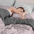The White Moss Rosalie Reversible Pinch Pleat comforter with 2 pillow covers